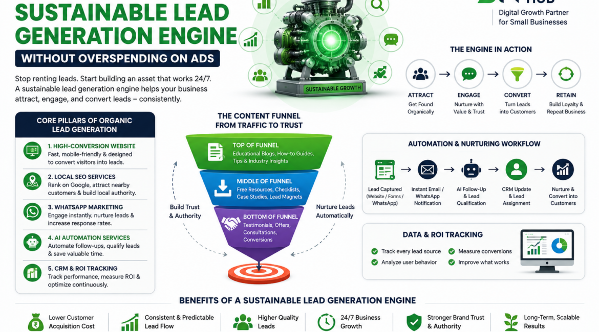 Building a Sustainable Lead Generation Engine Without Overspending on Ads 7 Sustainable Lead Generation Engine